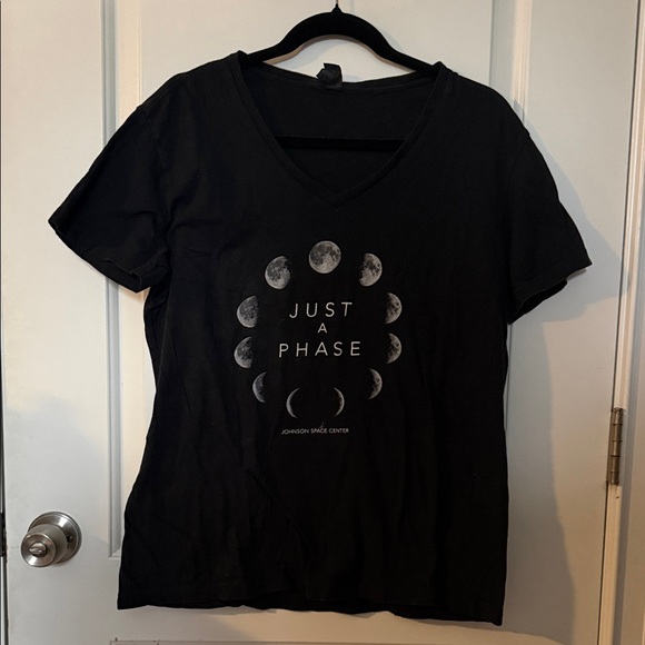 Tops - Lunar Phase Black Women's Tee
